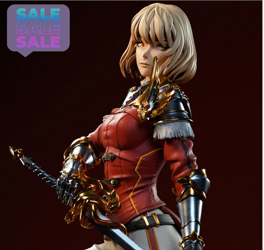 Cha Hae-In STL | Solo Leveling 3D Printable Model | Anime Figure STL