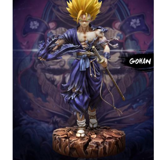 Gohan Samurai Style STL | Dragon Ball Z | 3D Printable Figure | Anime Fan Art