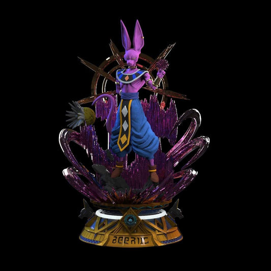 Beerus Sama STL | Dragon Ball Z | 3D Printable Figure | Anime