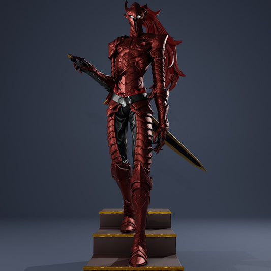 Igris STL - Solo Leveling 3D Print Model | Shadow Knight Figurine | Digital Download